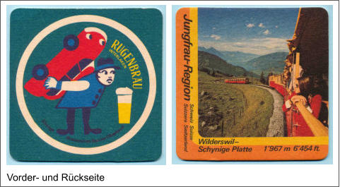 Vorder- und Rückseite