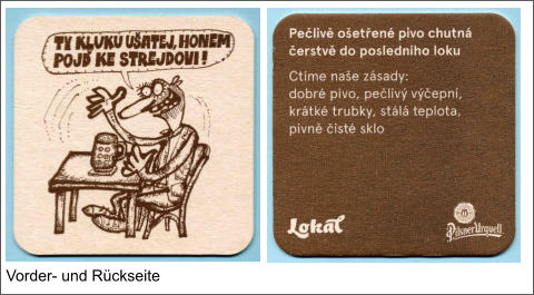 Vorder- und Rückseite