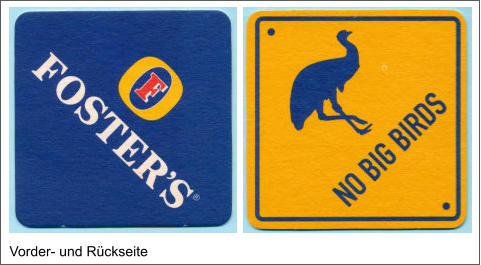 Vorder- und Rückseite