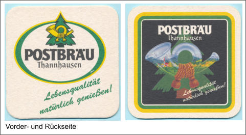 Vorder- und Rückseite