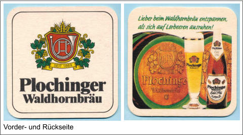 Vorder- und Rückseite