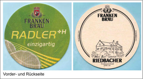 Vorder- und Rückseite