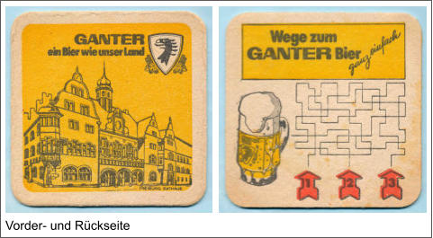 Vorder- und Rückseite