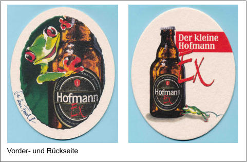 Vorder- und Rückseite
