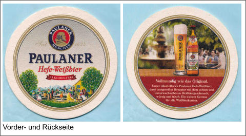 Vorder- und Rückseite
