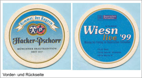 Vorder- und Rückseite