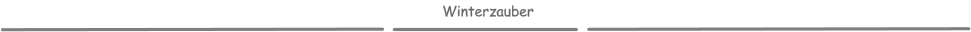 Winterzauber