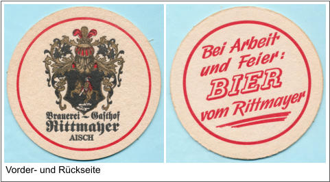 Vorder- und Rückseite