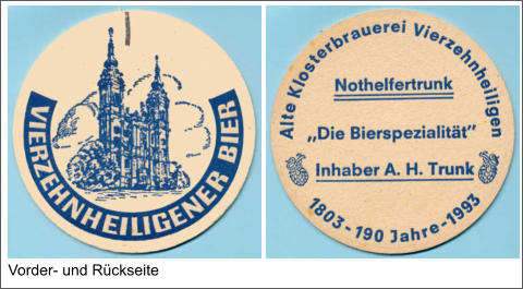 Vorder- und Rückseite