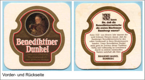 Vorder- und Rückseite