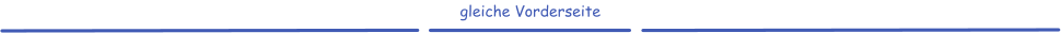 gleiche Vorderseite