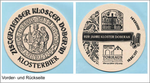 Vorder- und Rückseite