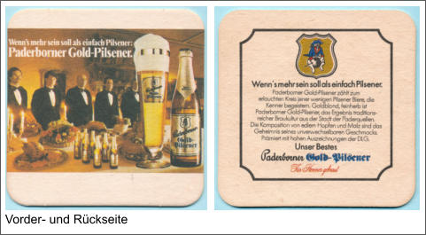 Vorder- und Rückseite