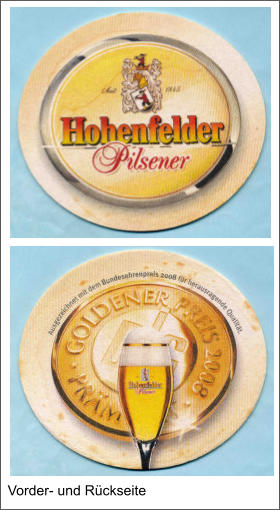Vorder- und Rückseite