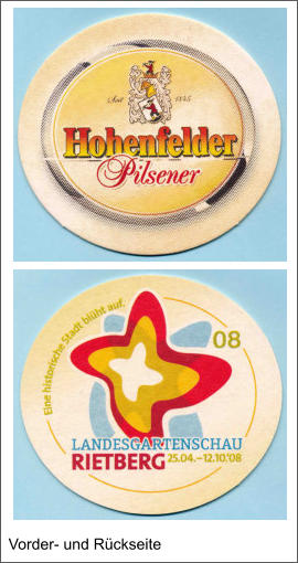 Vorder- und Rückseite