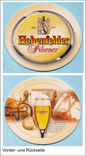 Vorder- und Rückseite