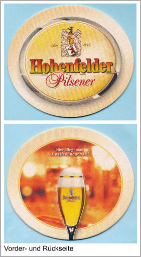 Vorder- und Rückseite