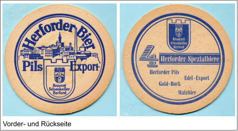 Vorder- und Rückseite