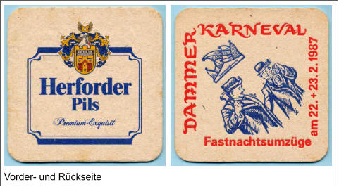 Vorder- und Rückseite