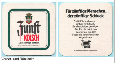Vorder- und Rückseite