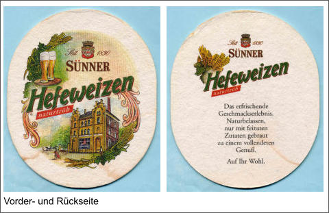 Vorder- und Rückseite
