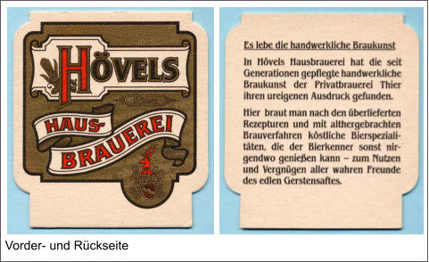 Vorder- und Rückseite