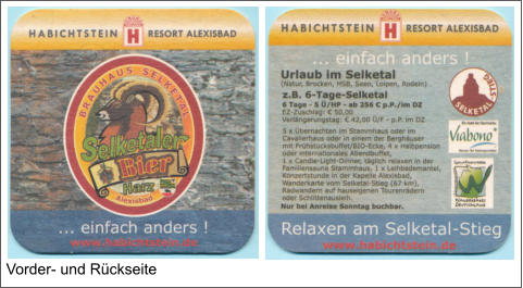 Vorder- und Rückseite
