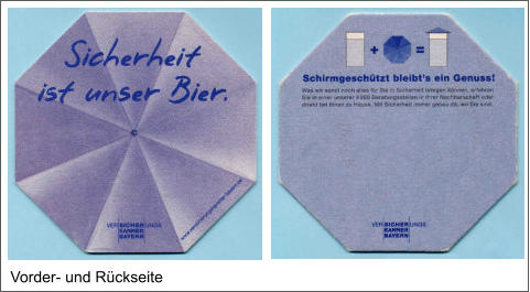 Vorder- und Rückseite