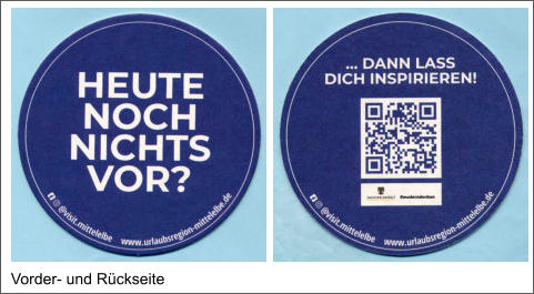 Vorder- und Rückseite