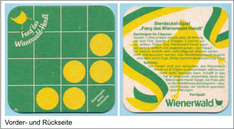 Vorder- und Rückseite