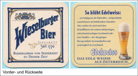 Vorder- und Rückseite