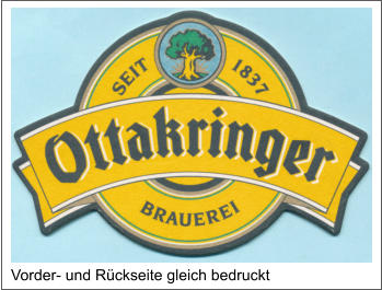 Vorder- und Rückseite gleich bedruckt