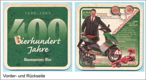 Vorder- und Rückseite