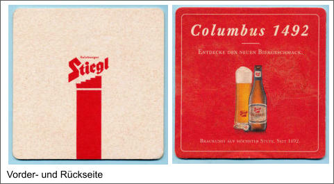 Vorder- und Rückseite