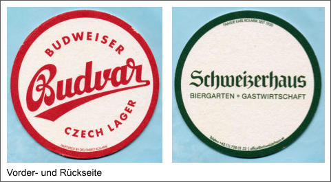 Vorder- und Rückseite