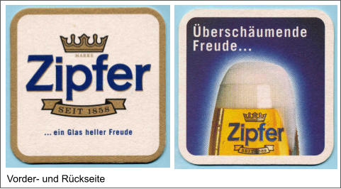 Vorder- und Rückseite