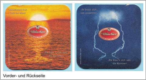 Vorder- und Rückseite