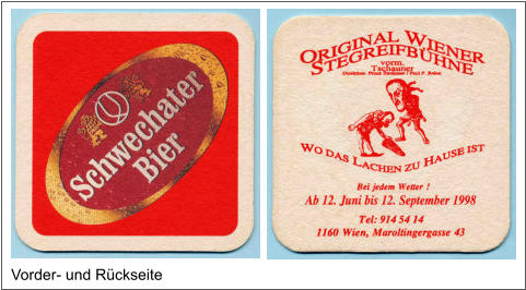 Vorder- und Rückseite