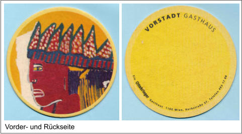 Vorder- und Rückseite