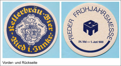 Vorder- und Rückseite