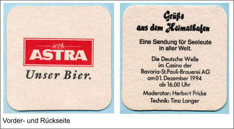 Vorder- und Rückseite