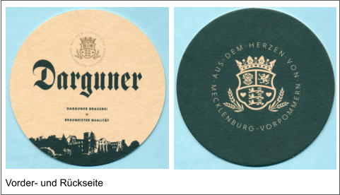 Vorder- und Rückseite