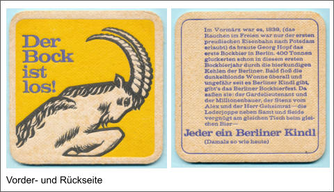 Vorder- und Rückseite