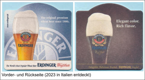 Vorder- und Rückseite (2023 in Italien entdeckt)