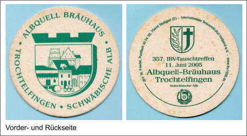 Vorder- und Rückseite