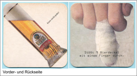 Vorder- und Rückseite