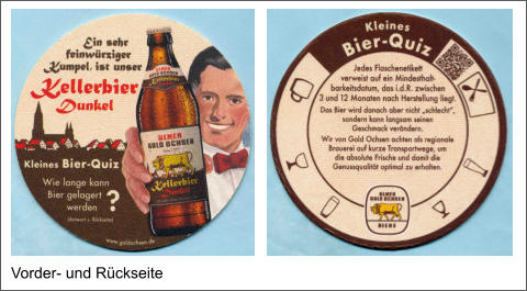 Vorder- und Rückseite