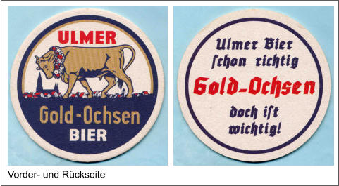 Vorder- und Rückseite