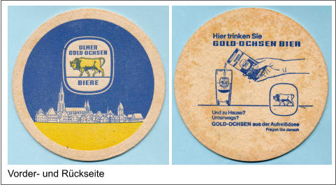 Vorder- und Rückseite