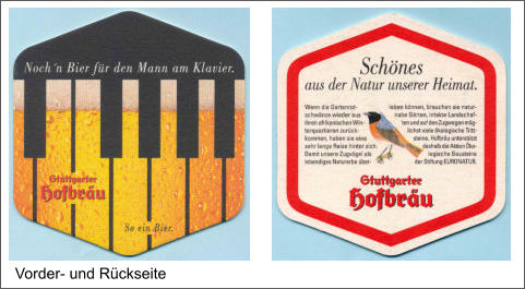 Vorder- und Rückseite